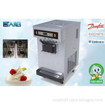 Table Top Frozen Yogurt Making Equipment With Pre-Cooling S